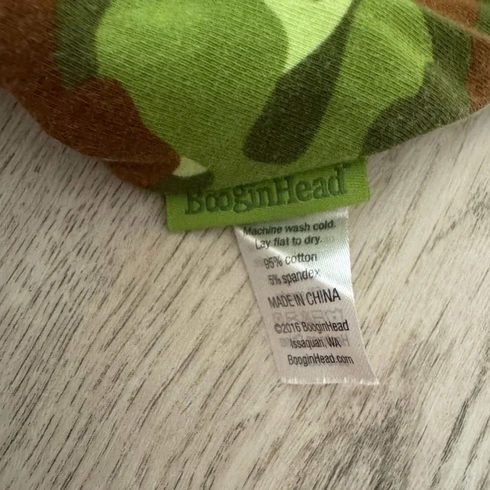 Green Camo Teething Bib